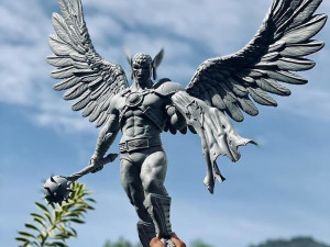 Hawkman Statue 3Dプリントモデル