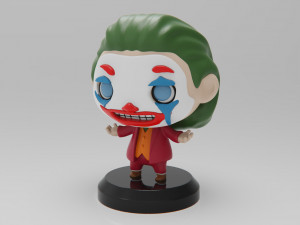 Joker Figure 3Dプリントモデル