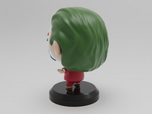 Joker Figure 3Dプリントモデル