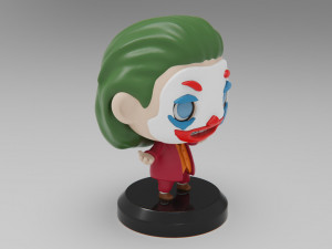 Joker Figure 3Dプリントモデル