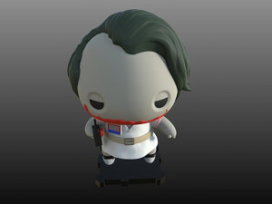 The Dark Knight Nurse Joker 3D प्रिंट मॉडल