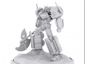 Optimus Prime War of Cybertron Modelo de Impressão 3D