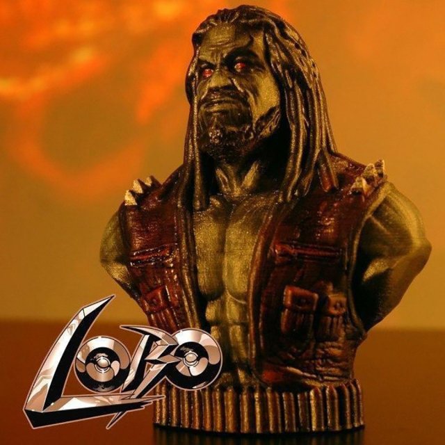Lobo Bust 3Dプリントモデル .c4d .max .obj .3ds .fbx .stl .blend 