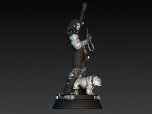 Lobo 3D प्रिंट मॉडल