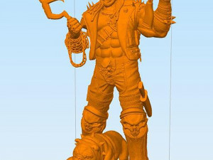 Lobo 3D प्रिंट मॉडल