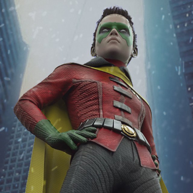 Robin Figures 3D in 3DExport