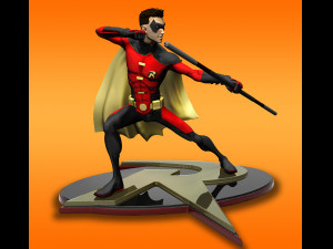 Robin Statues 3D Print Model
