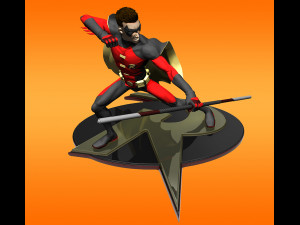Robin Statues 3Dプリントモデル