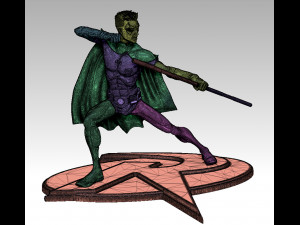 Robin Statues 3Dプリントモデル