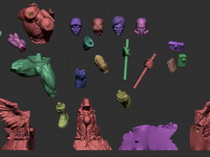 Nightwing Figures 3D Print Model