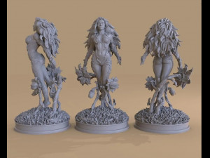 Poison Ivy 3D Baskı Modeli