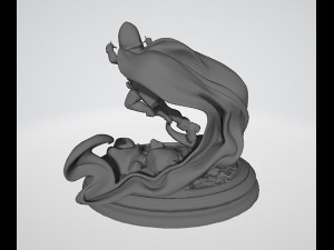Raven Statues Modelo de Impressão 3D