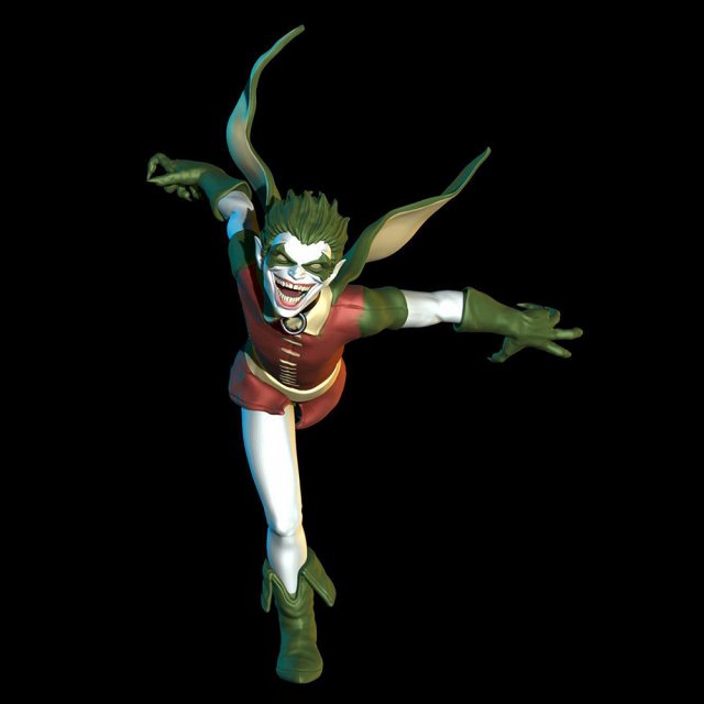 Robin Batman Who Laughs 3D Baskı Modeli .c4d .max .obj .3ds .fbx .stl .blend 