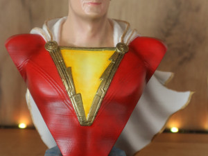 Shazam Bust Modèles 3D en vedette