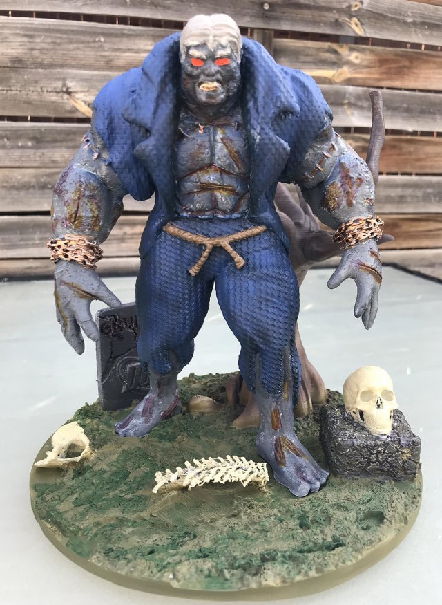 Solomon Grundy 3D Принт Модель .c4d .max .obj .3ds .fbx .stl .blend