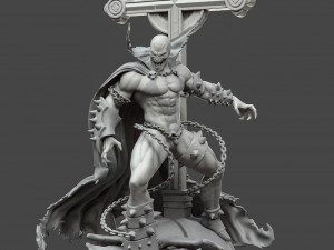 Spawn Figure 3D Print Model