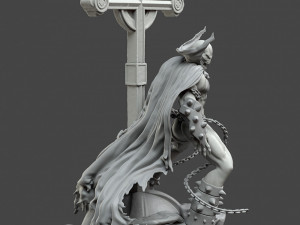 Spawn Figure 3D Print Model