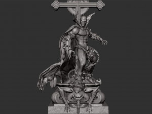 Spawn Figure 3D Print Model