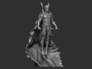 Spawn Figure 3D-printmodel