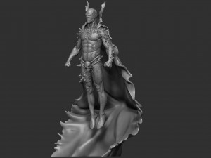 Spawn Figure 3D Print Model