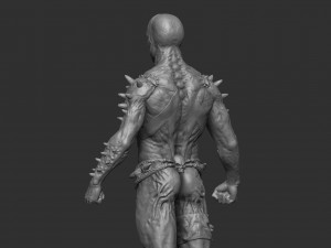 Spawn Figure 3D Print Model