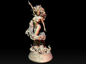 Starfire Statue 3D-Druckmodell