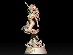 Starfire Statue 3D-Druckmodell
