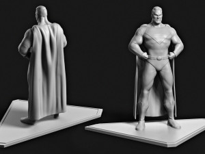 Alex Ross Superman Toy 3D Принт Модель