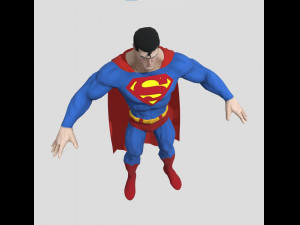 Superman Statues 3D Принт Модель