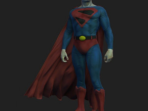 Superman Figures 3D 打印模型