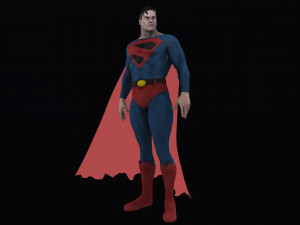 Superman Figures 3D 프린트 모델