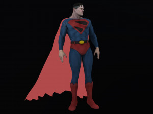 Superman Figures 3D 프린트 모델