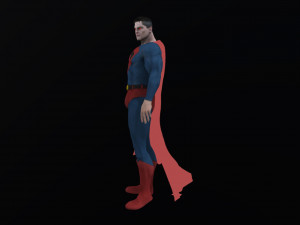 Superman Figures 3D 프린트 모델