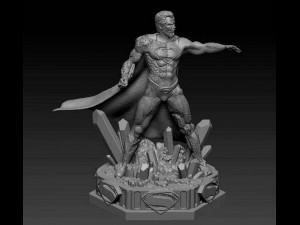Cyborg Superman Modèles 3D en vedette