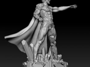 Cyborg Superman 3D Print Model