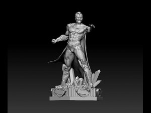 Cyborg Superman 3D Print Model