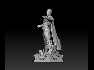 Cyborg Superman 3D Print Model