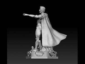Cyborg Superman 3D Print Model