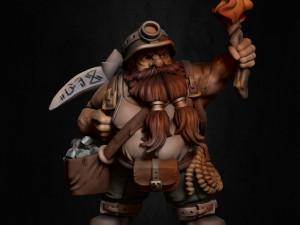 Baldur the Adventurer Modèles 3D en vedette
