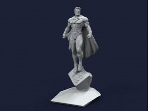 Superman 3D 프린트 모델
