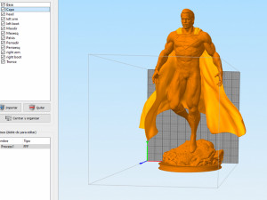 Superman Man of Steel 3D 打印模型