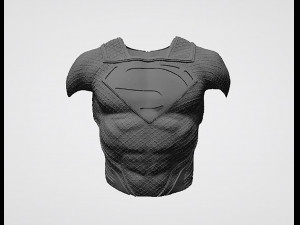 Superman Man of Steel 3D 打印模型