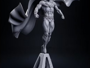Superman 3D Print Model