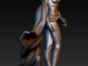 Supergirl Figure Model do druku 3D