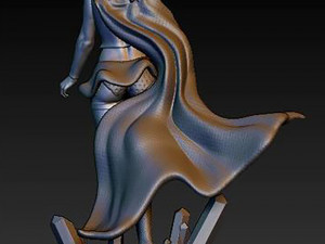 Supergirl Figure Model do druku 3D
