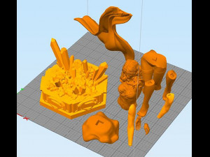 Supergirl Figure Model do druku 3D