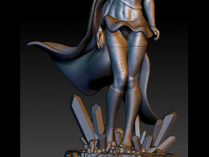 Supergirl Figure Model do druku 3D