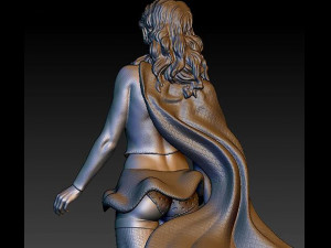 Supergirl Figure Model do druku 3D