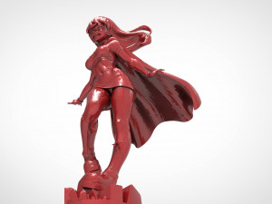 Supergirl Statue 3D Принт Модель