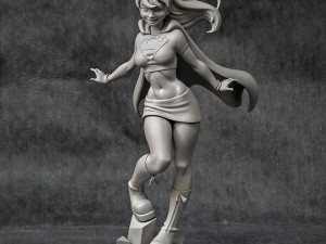 Supergirl Statue 3D Принт Модель